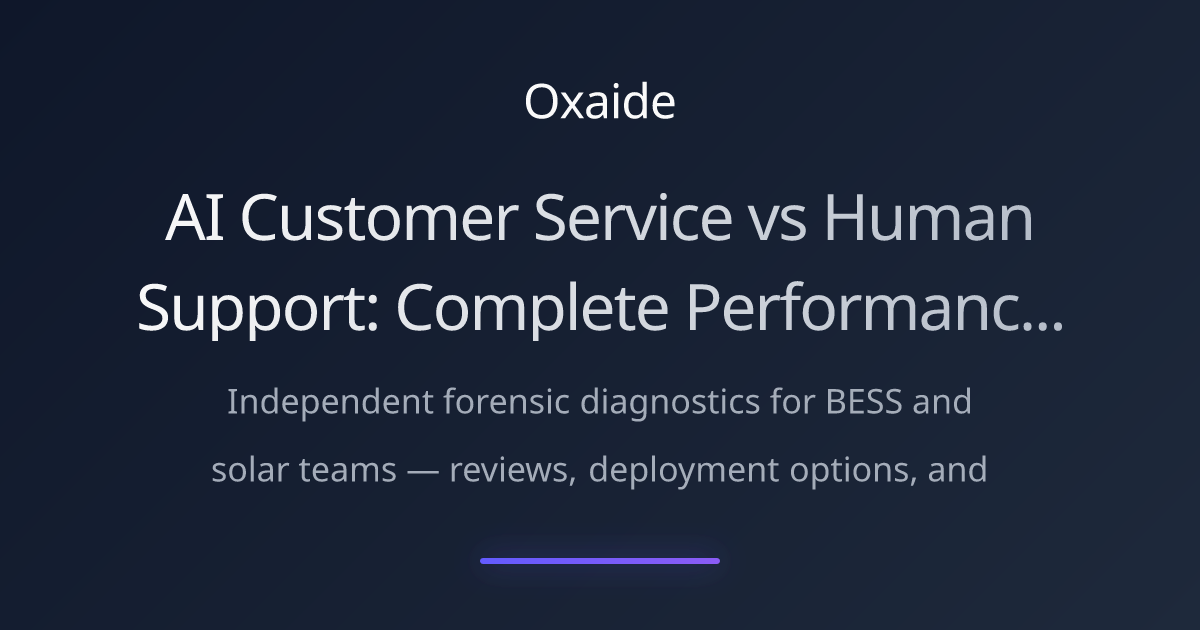 AI Customer Service vs Human Support: Complete Performance Analysis 2025