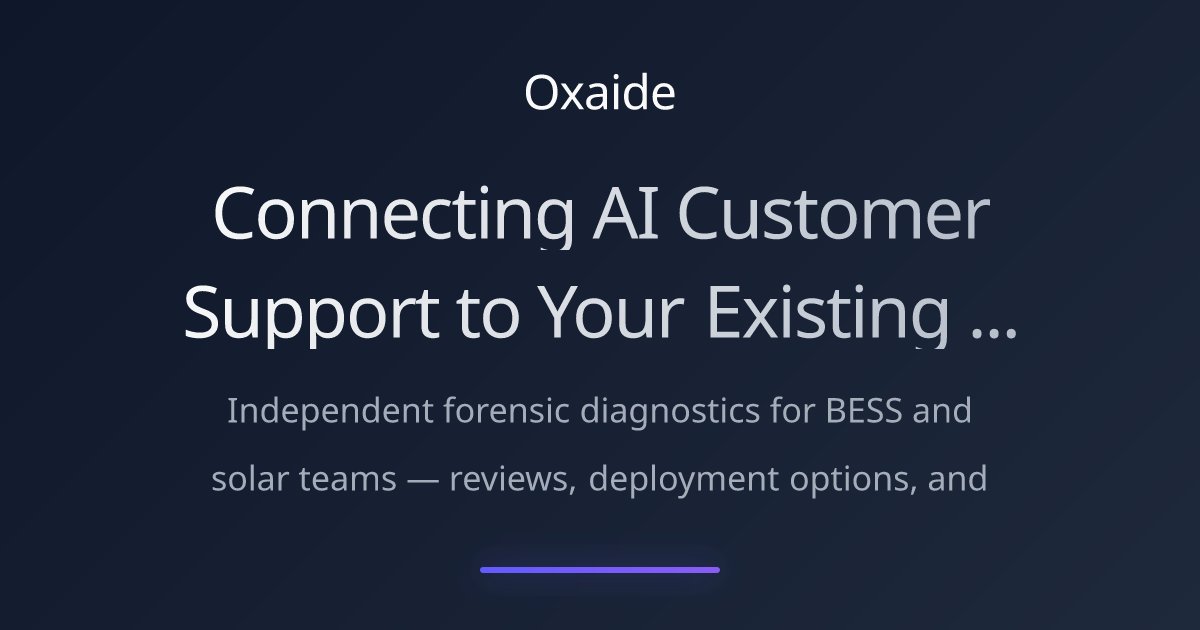Featured image for Connecting AI Customer Support to Your Existing Tech Stack