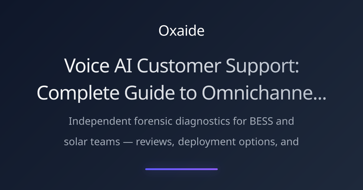 Voice AI Customer Support: Complete Guide to Omnichannel Integration in 2025