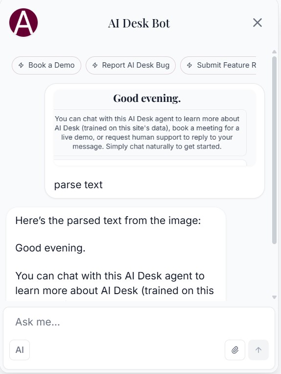 AI-Powered Image Analysis for Customer Support