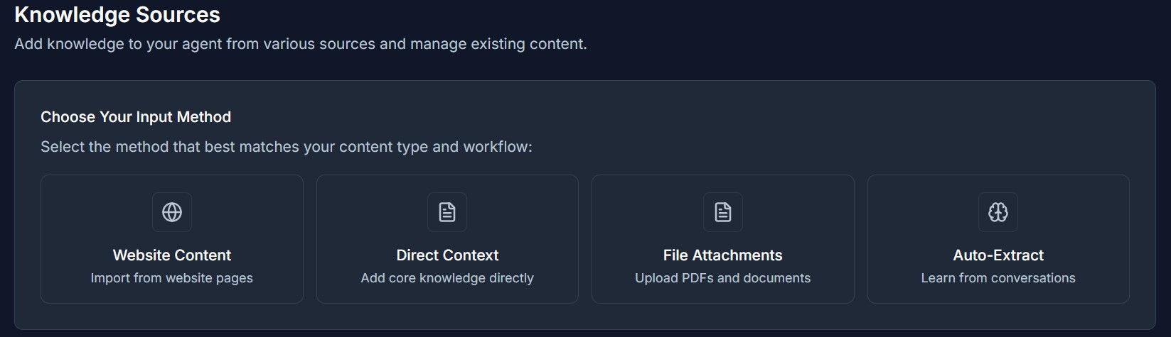 Oxaide knowledge base management interface with validation controls